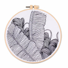 Load image into Gallery viewer, Drawing Outline Practice Hand Embroidery DIY Kit 20cm