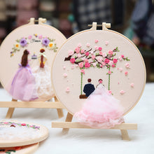 Load image into Gallery viewer, Wedding Special Day Embroidery DIY Kit 20cm