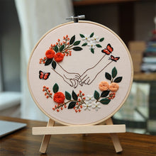 Load image into Gallery viewer, Wedding Special Day Embroidery DIY Kit 20cm