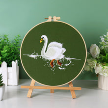 Load image into Gallery viewer, Marine realm Lake Nature Embroidery DIY Kit 20cm