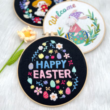 Load image into Gallery viewer, Happy Easter Themes Embroidery DIY Kit 20cm