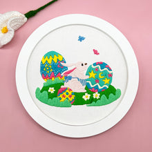 Load image into Gallery viewer, Happy Easter Themes Embroidery DIY Kit 20cm
