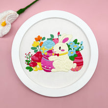 Load image into Gallery viewer, Happy Easter Themes Embroidery DIY Kit 20cm