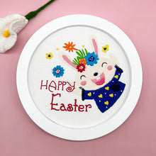 Load image into Gallery viewer, Happy Easter Themes Embroidery DIY Kit 20cm