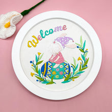 Load image into Gallery viewer, Happy Easter Themes Embroidery DIY Kit 20cm