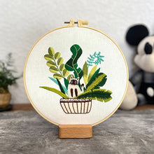 Load image into Gallery viewer, Cat Lover Embroidery DIY Kit 20cm