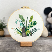 Load image into Gallery viewer, Cat Lover Embroidery DIY Kit 20cm