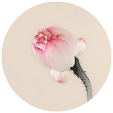 Charger l'image dans la galerie, DIY Silk Embroidery kit Pink Lotus 20cm