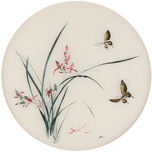 Load image into Gallery viewer, DIY Silk Embroidery kit Orchids & Butterflies 20cm