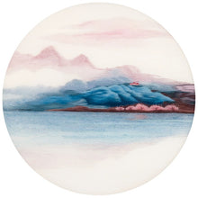 Charger l'image dans la galerie, DIY Silk Embroidery kit Mountains & River 20cm