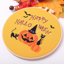 Load image into Gallery viewer, Halloween Modern Hand Embroidery Kit 20cm