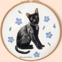 Load image into Gallery viewer, Detailed Pet Portrait - Custom Made Hand Embroidery Gift (Start from $190)