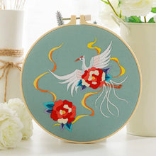 Load image into Gallery viewer, Oriental Design Hand Embroidery Kit 20cm