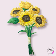 Charger l'image dans la galerie, Sunflower Bouquet PDF Embroidery Pattern + Video Tutorial