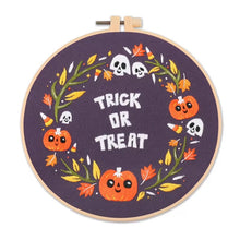 Load image into Gallery viewer, Halloween Modern Hand Embroidery Kit 20cm