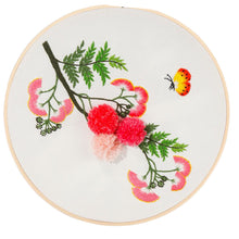 Load image into Gallery viewer, Thread Painting Flowers Hand Embroidery DIY Kit 20cm