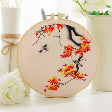 Load image into Gallery viewer, Oriental Design Hand Embroidery Kit 20cm