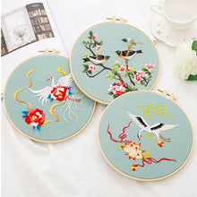 Load image into Gallery viewer, Oriental Design Hand Embroidery Kit 20cm