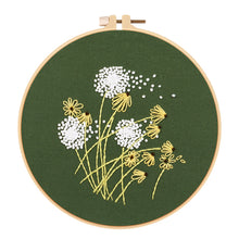 Load image into Gallery viewer, Small Flowers Hand Embroidery DIY Kit 20cm