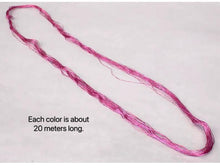 Charger l'image dans la galerie, Lot 50 Colors Chinese Silk Thread, Su embroidery