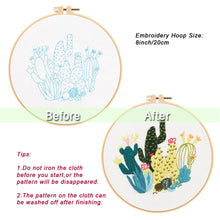 Load image into Gallery viewer, Merry Christmas Xmas Gift Hand Embroidery Kit 20cm