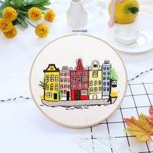 Load image into Gallery viewer, Morden City View Hand Embroidery Kit 20cm