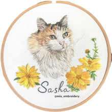 Load image into Gallery viewer, Detailed Pet Portrait - Custom Made Hand Embroidery Gift (Start from $190)