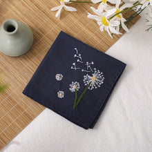 Load image into Gallery viewer, Beginners Napkins Hand Embroidery DIY Kit 30cm