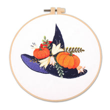 Load image into Gallery viewer, Halloween Modern Hand Embroidery Kit 20cm