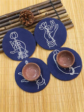 Load image into Gallery viewer, 4 Pcs Set Coaster Buddha's Hand Beginner DIY Embroidery Kit