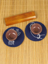Load image into Gallery viewer, 4 Pcs Set Coaster Buddha's Hand Beginner DIY Embroidery Kit