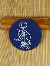 Load image into Gallery viewer, 4 Pcs Set Coaster Buddha's Hand Beginner DIY Embroidery Kit