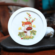 Charger l&#39;image dans la galerie, Colorful Mushrooms Hand Embroidery DIY Kit 20cm

