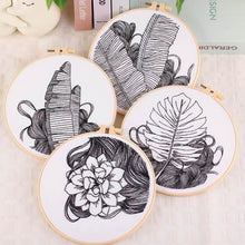 Load image into Gallery viewer, Drawing Outline Practice Hand Embroidery DIY Kit 20cm
