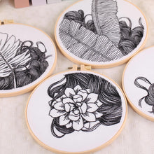 Cargar imagen en el visor de la galería, Drawing Outline Practice Hand Embroidery DIY Kit 20cm
