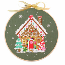 Cargar imagen en el visor de la galería, Merry Christmas Hand Embroidery DIY Kit 20cm
