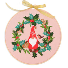 Cargar imagen en el visor de la galería, Merry Christmas Hand Embroidery DIY Kit 20cm
