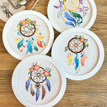 Charger l&#39;image dans la galerie, Circle of Life Dreamcatcher Hand Embroidery DIY Kit 20cm
