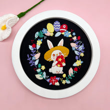 Load image into Gallery viewer, Happy Easter Themes Embroidery DIY Kit 20cm
