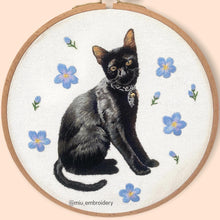 Load image into Gallery viewer, Detailed Pet Portrait - Custom Made Hand Embroidery Gift (Start from $150)
