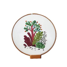 Charger l&#39;image dans la galerie, Cactus in Garden DIY Hand Embroidery Kit 20cm
