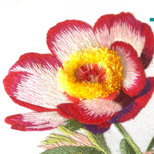 Load image into Gallery viewer, 3D Turkey Rug Flower PDF Embroidery Pattern  + Video Tutorial
