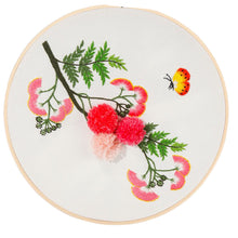 Load image into Gallery viewer, Thread Painting Flowers Hand Embroidery DIY Kit 20cm
