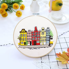 Load image into Gallery viewer, Morden City View Hand Embroidery Kit 20cm
